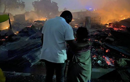 Pray for Shiashie fire victims – John Dumelo sympathises with constituents