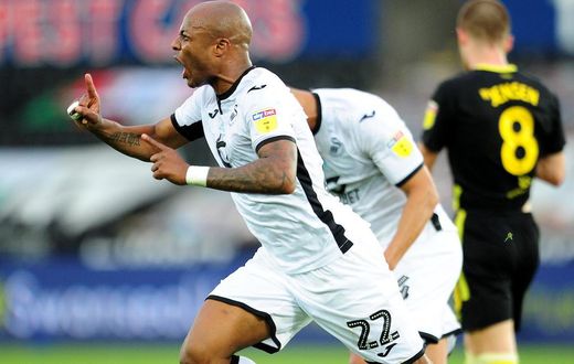 Watch Andre Ayew’s stunning goal against Brentford in Championship play-offs