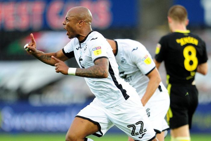 Watch Andre Ayew’s stunning goal against Brentford in Championship play-offs