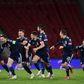 Spot on: Scotland won their first ever penalty shootout to beat Israel