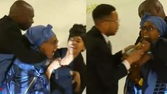 Drama as widow attacks sister-in-law with bottles to stop her from paying tribute