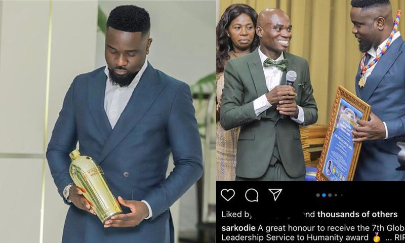 Sarkodie breaks silence fake UN Award