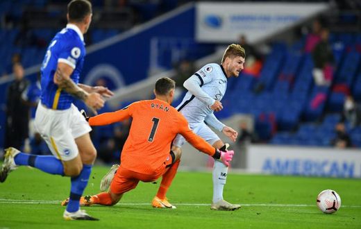 Chelsea striker Timo Werner