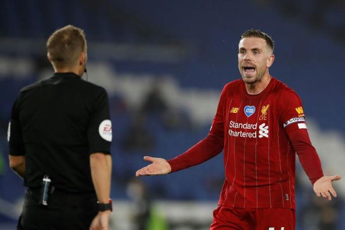 Liverpool captain Jordan Henderson wants his team to lay down a marker against Arsenal
