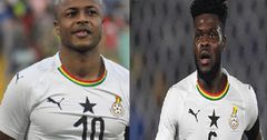 Andre Ayew and Thomas Partey