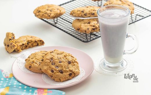 Coconut oil chocolate chip cookies