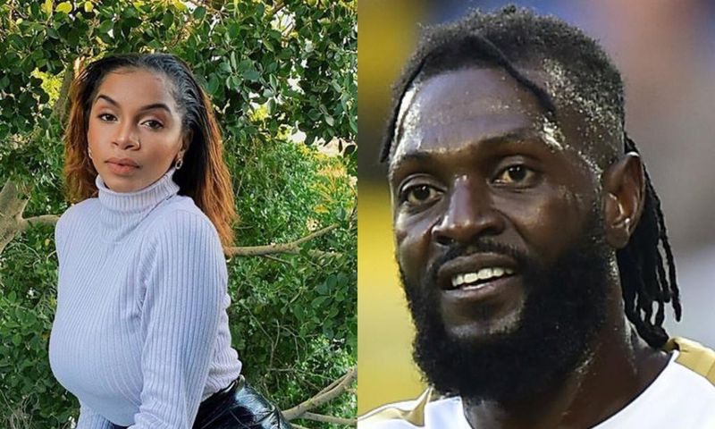 Emmanuel Adebayor flaunts her new girlfriend