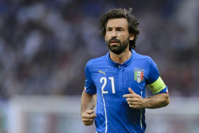 Andrea Pirlo made his final appearance for Italy in 2015