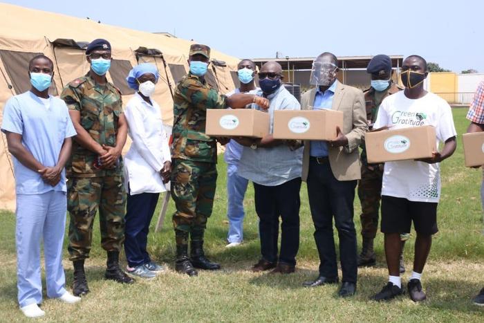 Green Gratitude supports COVID-19 frontline health worker