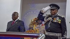 Nana Addo with James Oppong Boanuh, IGP