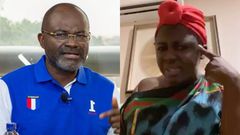Kennedy Agyapong and Tracey Boakye