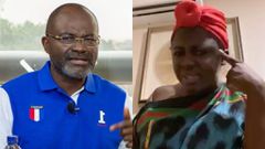 Kennedy Agyapong and Tracey Boakye