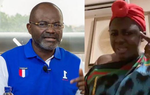 Kennedy Agyapong and Tracey Boakye