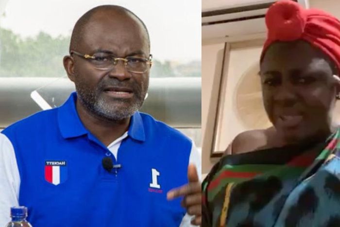 Kennedy Agyapong and Tracey Boakye