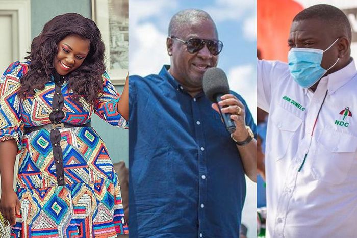 Ghanaian celebrities who have endorsed Mahama