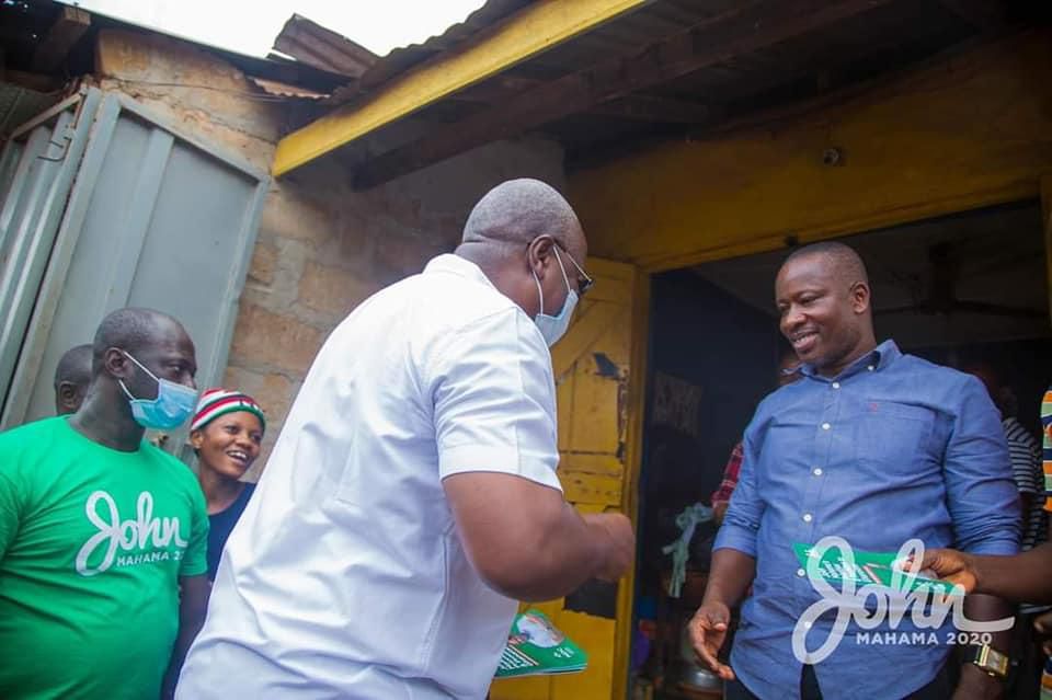 Mahama embarks on door-to-door campaign