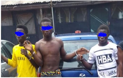 Police arrest 25 teenagers and their leader allegedly in the act of shooting pornography