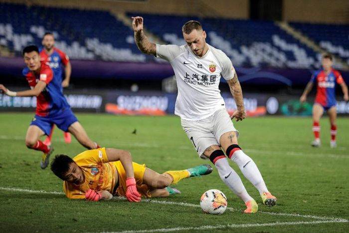 Marko Arnautovic has made a fast start to the new season with Shanghai SIPG