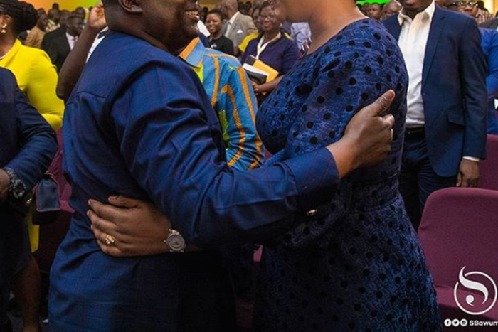 Dr Bawumia and his wife, Samira Bawumia