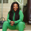 Jackie Appiah in green outfit
