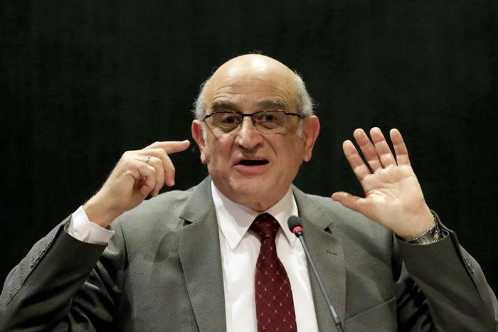 Germán Efromovich (pictured February 2020) and his brother Jose are suspected of paying 28 million reals (about $15 million at the time) in bribes from 2009 to 2013 to Transpetro's former chief executive in exchange for lucrative contracts