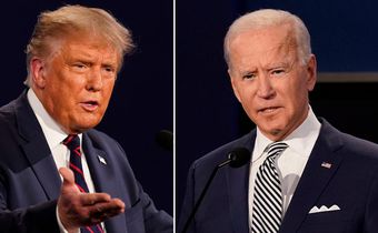 Democratic nominee and former Vice President Joe Biden currently holds a ten point lead in national polls over President Donald Trump.