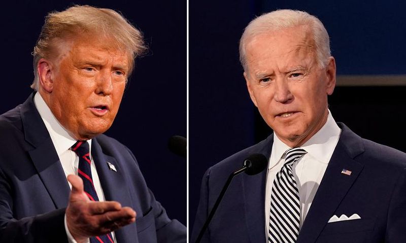 Democratic nominee and former Vice President Joe Biden currently holds a ten point lead in national polls over President Donald Trump.