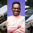 Yaw Sarpong involved in a car crush