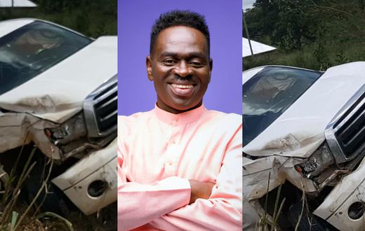 Yaw Sarpong involved in a car crush
