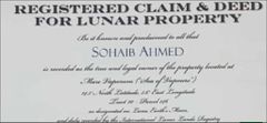 Man buys 1-acre plot of land on the moon for wife as wedding gift