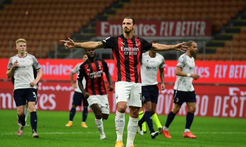 AC Milan's Swedish forward Zlatan Ibrahimovic turns 39 on October 3