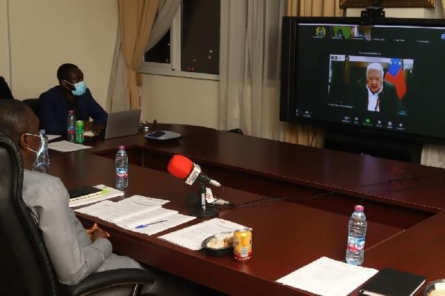 The virtual extraordinary session of the Organisation of African, Caribbean and Pacific States