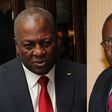 John Mahama and Special Prosecutor Martin Amidu