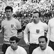 Nobby Stiles (back row, second left) pictured in 1966
