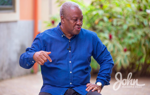 NDC flagbearer, John Dramani Mahama