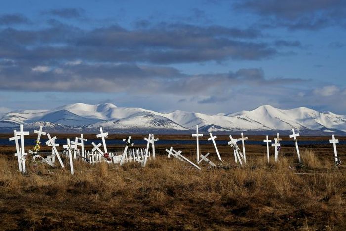As global warming melts permafrost such as the Alaskan tundra, what new threats will be unfrozen?