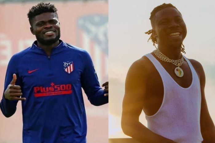 Thomas Partey and StoneBwoy
