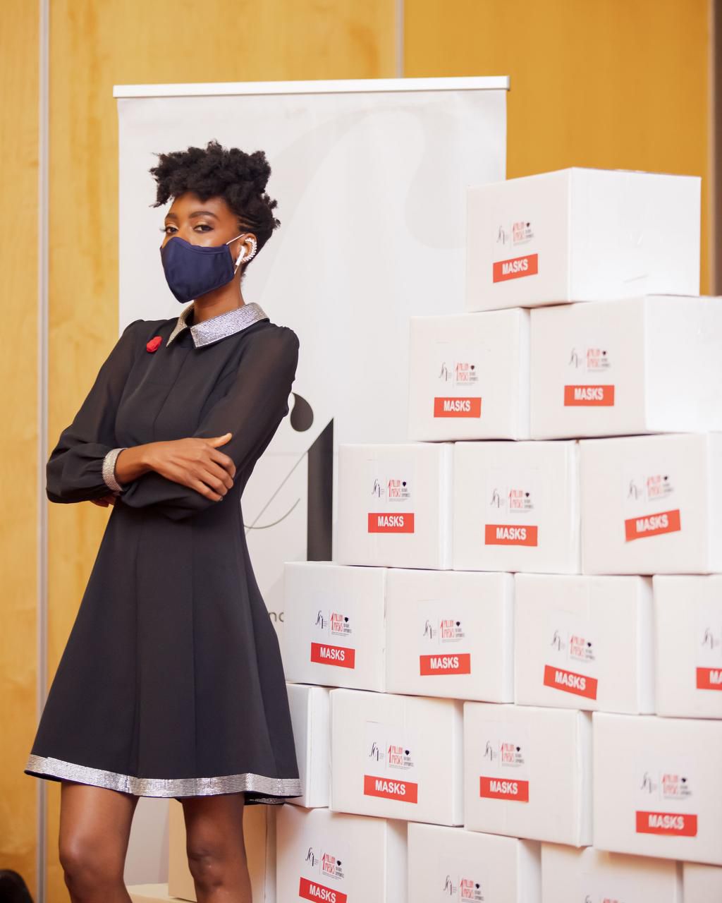 Victoria Michaels launches a million facemasks initiative for rural communities