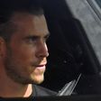 Bale arriving at Tottenham's training ground in north London on Friday for talks on his loan deal