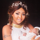 Regina Daniels and her baby
