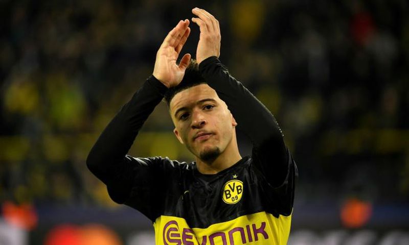 Dortmund midfielder Jadon Sancho has been strongly linked with a move to Manchester United