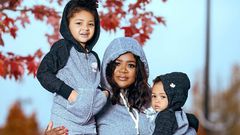 Kafui Danku and her children