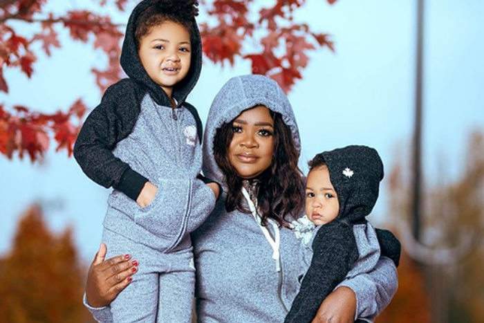 Kafui Danku and her children