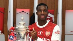 GFA explains congratulatory message to Arsenal's Eddie Nketiah