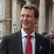 Prince Joachim, pictured at  Amalienborg Castle in Copenhagen in 2018, is "stable" following Friday's surgery, the palace said