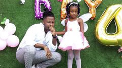 Kelvyn Boy and daughter