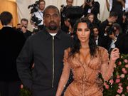 Kim Kardashian and Kanye West [BBC]