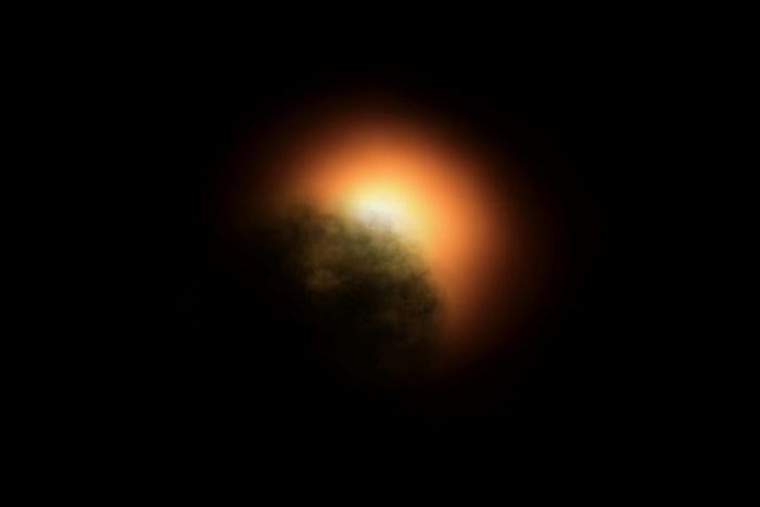 Betelgeuse is 725 light years from Earth, meaning the event witnessed by the telescope happened around the beginning of the 14th century