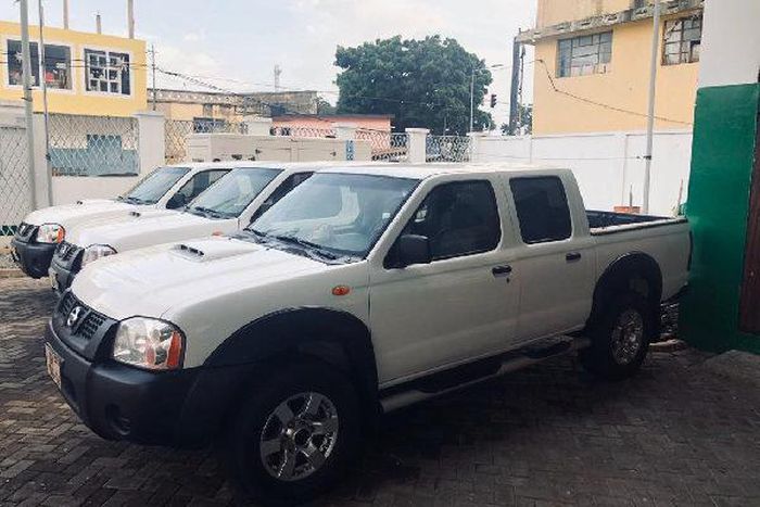 Donation of vehicles to Mahama