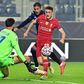 Diogo Jota finishes past Atalanta goalkeeper Marco Sportiello on his way to a hat-trick in Liverpool's 5-0 Champions League win on Tuesday